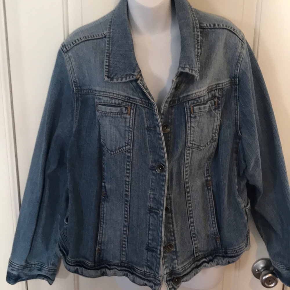 Lane Bryant Denim Jacket Size 20